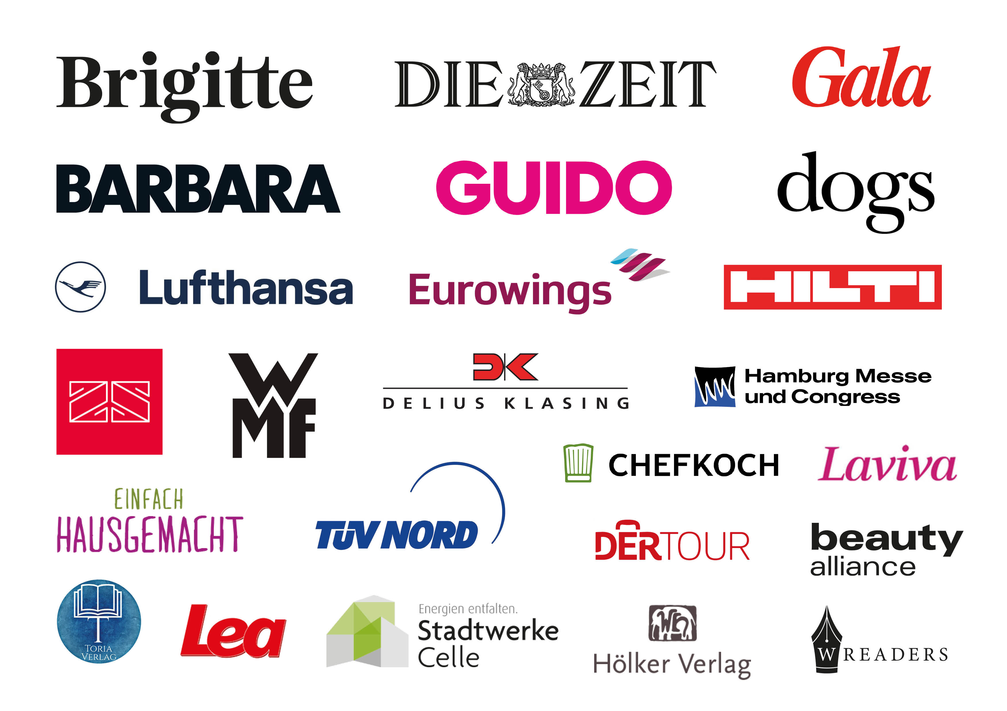 Eine Auswahl meiner Kunden